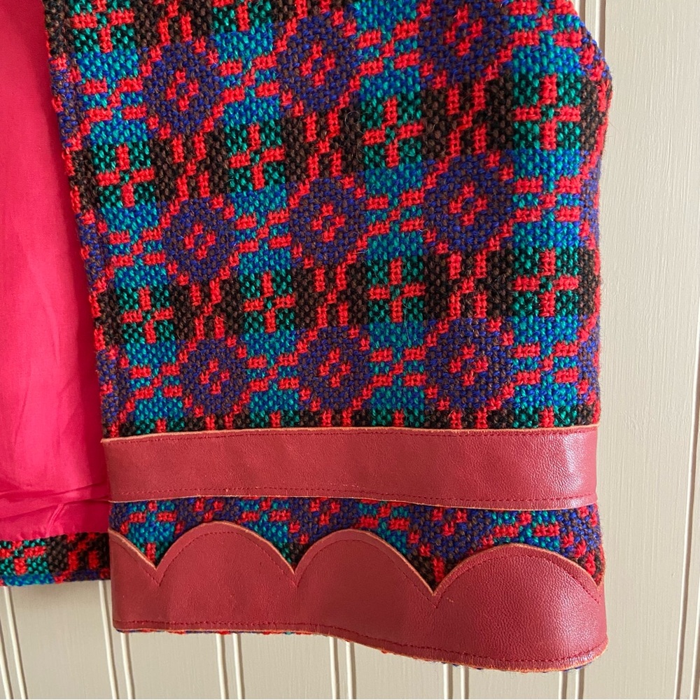 Saks Fifth Avenue Multicolor Patterned Vest - Picture 2 of 11
